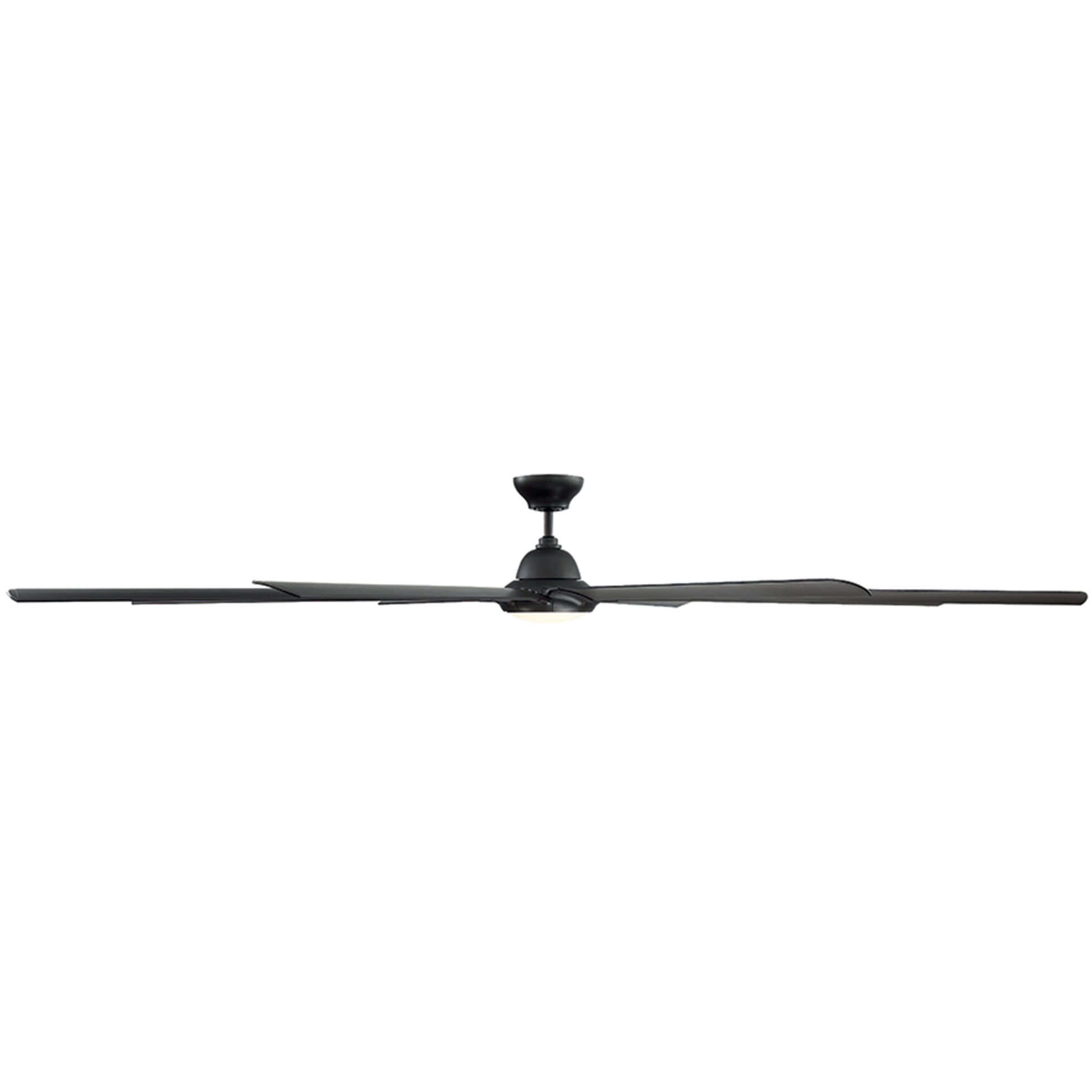 Hydra 120 inch Bronze Downrod Ceiling Fan in 3500K