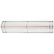 Skyscraper LED 37 inch Stainless Steel Outdoor Wall Light in 3000K, 37in.