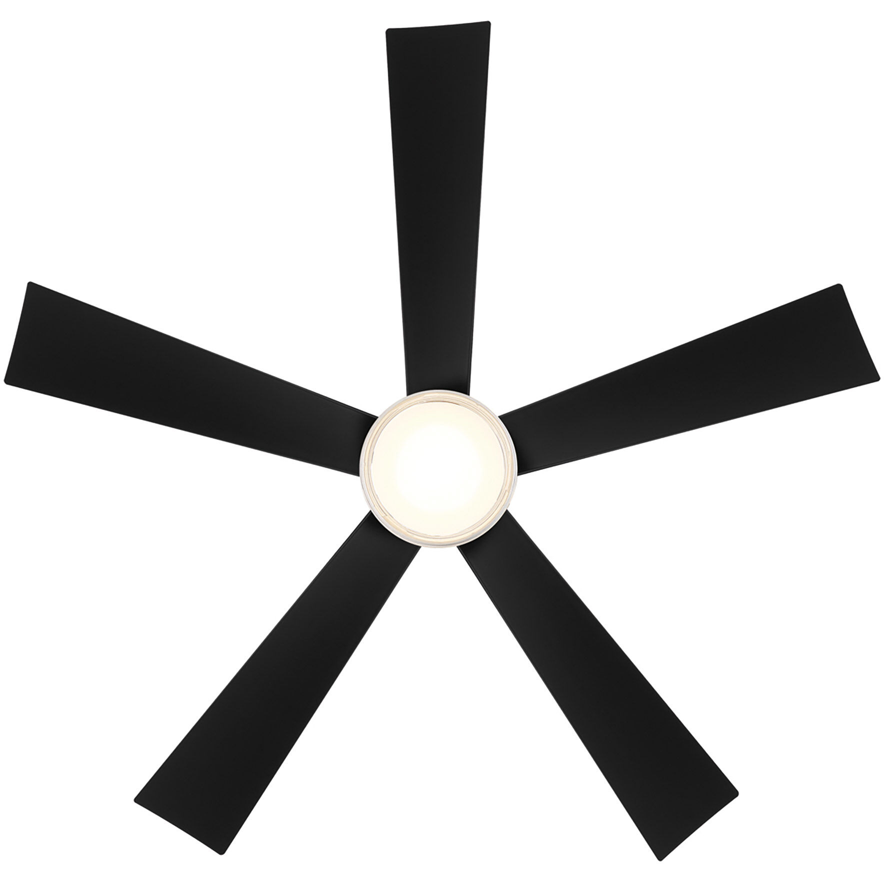 Modern Forms FR-W1801-52L-MB Wynd 52 inch Matte Black Downrod Ceiling ...