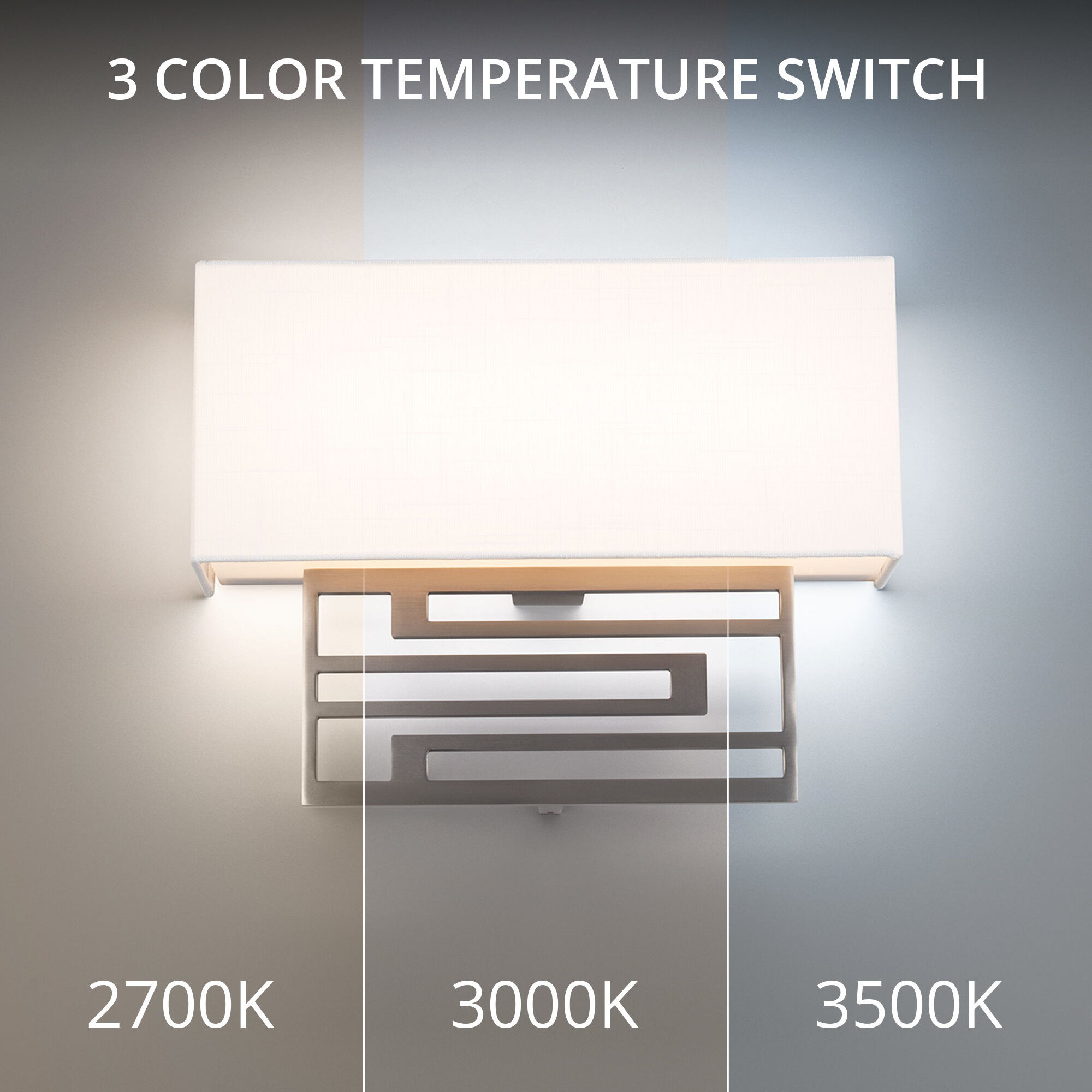 Vander 1 Light 3.5 inch Brushed Nickel ADA Wall Sconce Wall Light in 2700K, 14in.