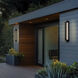 Kane LED 24 inch Black Outdoor Wall Lighting in 2700K