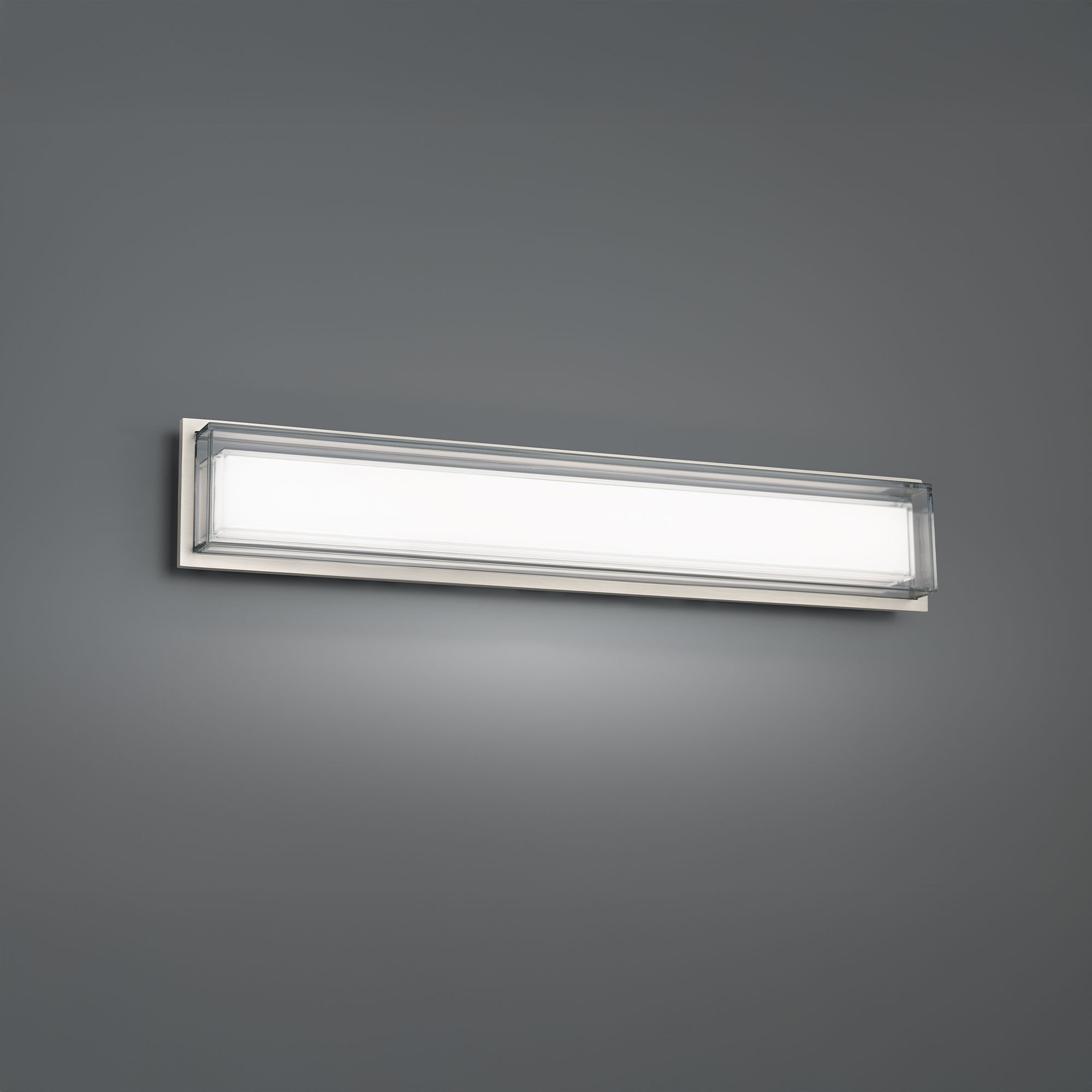 Ice Bar Indoor Wall Lighting in 3000K, Brushed Nickel