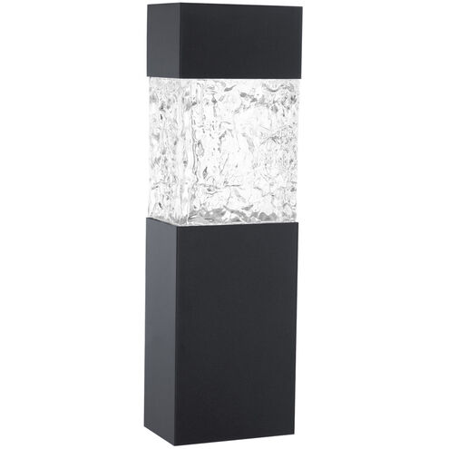 Monarch 1 Light 18 inch Black Outdoor Wall Light