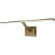 Diver Indoor Wall Lighting in 3000K, Aged Brass