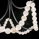 Parel 1 Light 46 inch Antique Nickel Semi-Flush Mount Ceiling Light