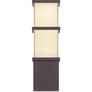 Elevation LED 16 inch Bronze Outdoor Wall Light in 16in.