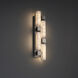 Voxxel LED 3.25 inch Antique Nickel ADA Wall Sconce Wall Light