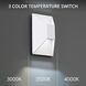 Maglev LED 5.5 inch White Outdoor Wall Light in 3500K