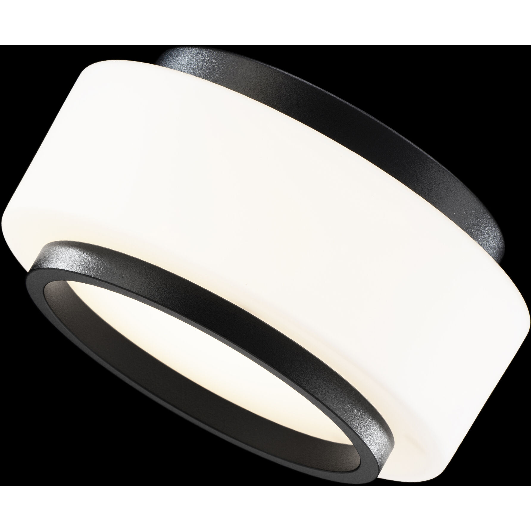 Preston LED 7.8 inch Black Indoor Ceiling Lighting in 4000K