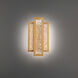 Fury LED 4 inch Aged Brass ADA Wall Sconce Wall Light