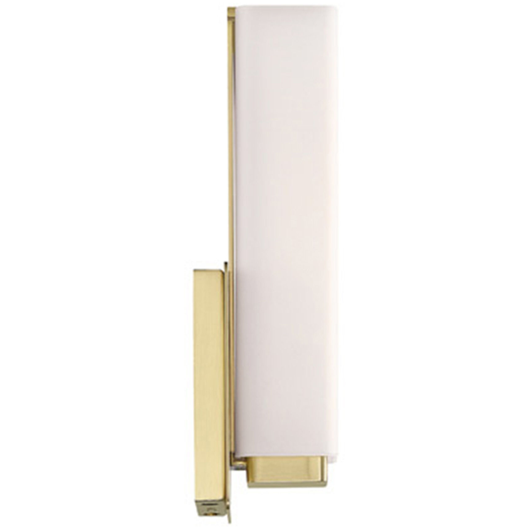 Vogue Wall Sconce Wall Light in 2700K, 11in., Brushed Brass