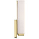 Vogue LED 3 inch Brushed Brass ADA Wall Sconce Wall Light in 2700K