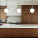 Sybil LED 9.9 inch Polished Black Nickel Indoor Hanging Lighting Ceiling Light in 4000K