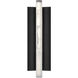 Rapper LED 2.5 inch Black ADA Wall Sconce Wall Light
