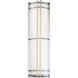 Skyscraper LED 27 inch Stainless Steel Outdoor Wall Light in 3500K, 27in.