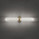 Javelin 1 Light 28 inch Aged Brass Bath Vanity Light Wall Light