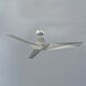 Vortex 60 inch Automotive Silver Downrod Ceiling Fan, Smart Ceiling Fan