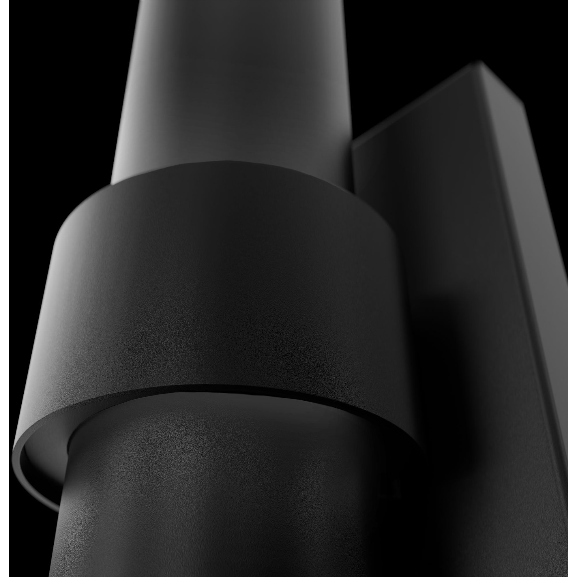 Quincy LED 20 inch Black Outdoor Wall Lighting in 2700K