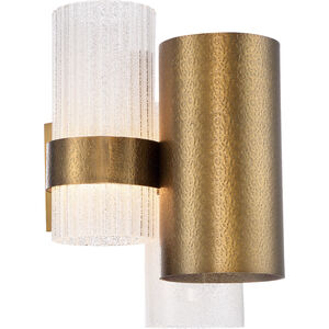 Harmony LED 11 inch Aged Brass Wall Sconce Wall Light