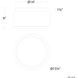 Preston LED 15.8 inch Aged Brass Indoor Ceiling Lighting in 4000K