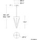Kiernan LED 7.88 inch Aged Brass Mini-Pendant Ceiling Light