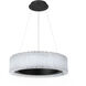 Rhiannon 1 Light 28 inch Black Chandelier Ceiling Light