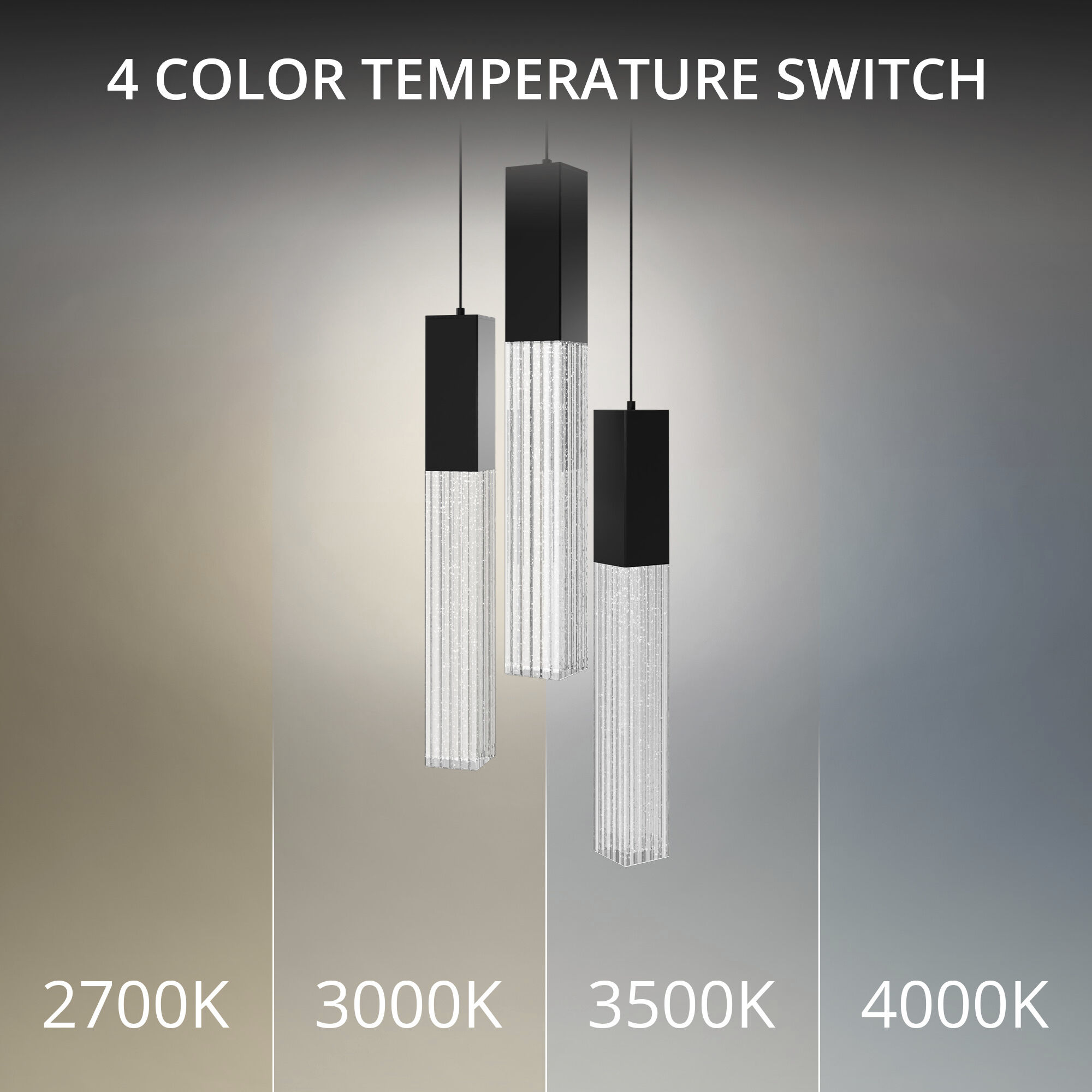 Cinema LED 12 inch Black Indoor Hanging Lighting Ceiling Light