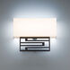 Vander 1 Light 4 inch Black ADA Wall Sconce Wall Light