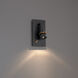 Wizard LED 3.8 inch Black and Aged Brass Reading Light Wall Light in Black Aged Brass
