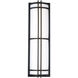 Skyscraper LED 27 inch Black Outdoor Wall Light in 2700K, 27in.