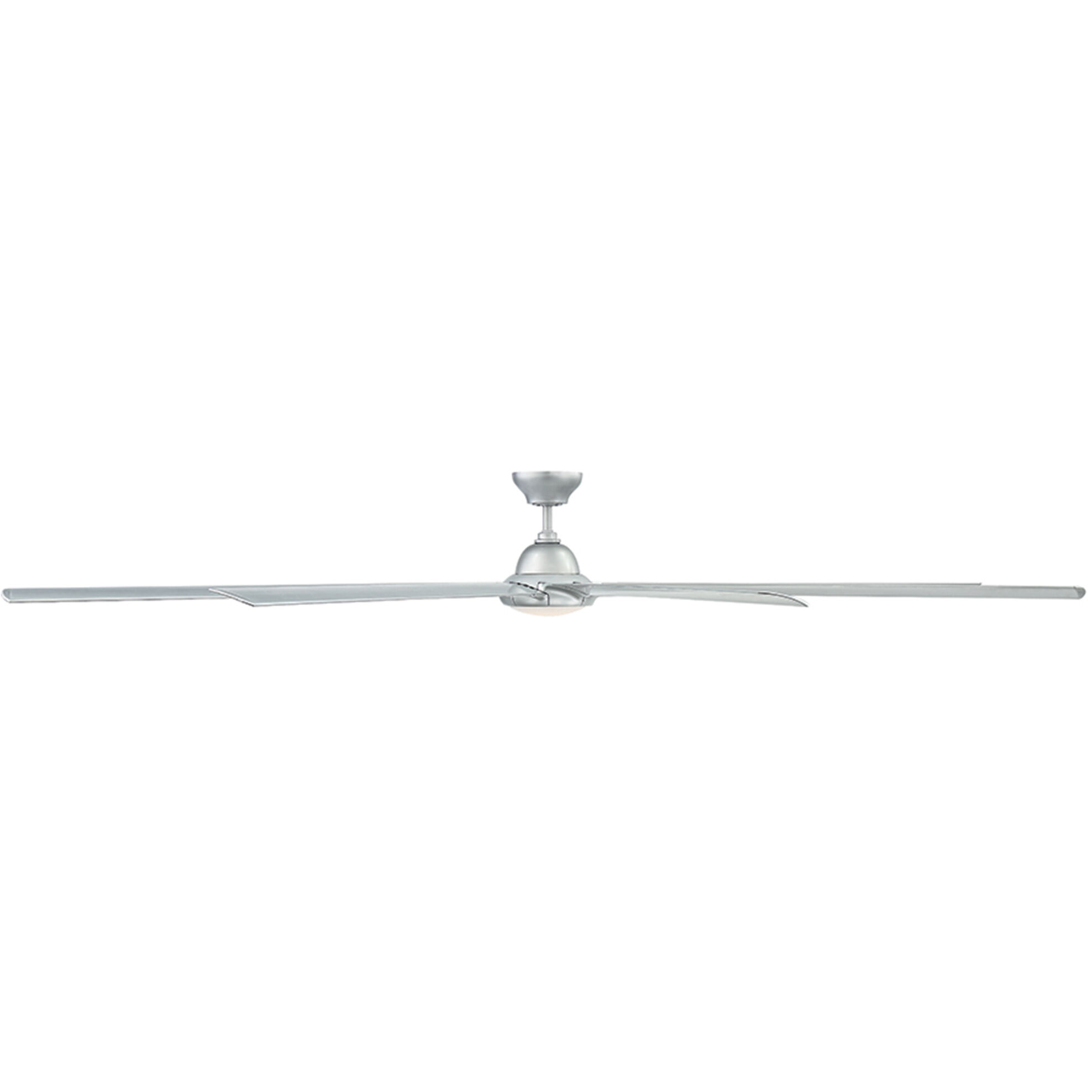 Hydra 120 inch Titanium Downrod Ceiling Fan in 3500K