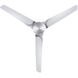 Roboto 52 inch Brushed Aluminum Downrod Ceiling Fan, Smart Ceiling Fan