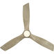 Zephyr 62 inch Bronze White Oak with White Oak Blades Ceiling Fan in 2700K/3000K/4000K/5000K