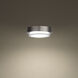 Kind LED 8 inch Brushed Nickel Flush Mount Ceiling Light in 3000K