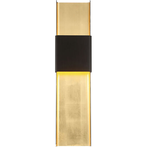 Tribeca LED 4 inch Bronze Gold Leaf ADA Wall Sconce Wall Light