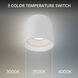 Kube LED 3.5 inch White Outdoor Flush Mount