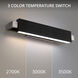 Kinsman LED 19 inch Pebbled Black Brushed Nickel Bath Vanity & Wall Light in 19in., Black/Brushed Nickel