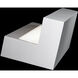 Bantam LED 4 inch White ADA Wall Sconce Wall Light in 2700K