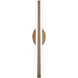 Mainline LED 28.13 inch Aged Brass Bath Vanity & Wall Light