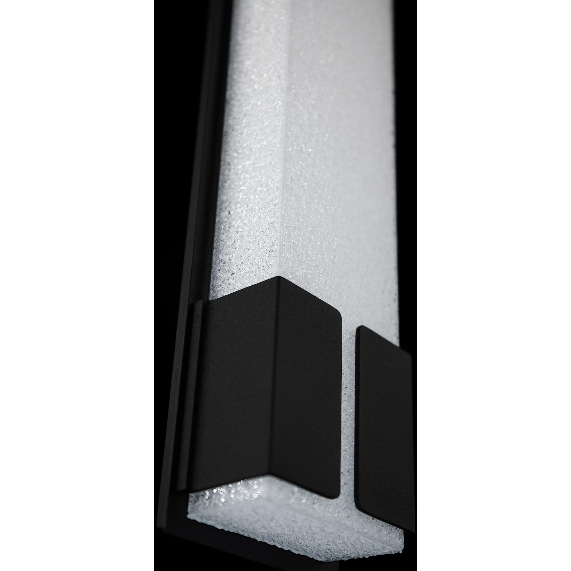 Vodka LED 5 inch Black Vanity Light Wall Light in 16in.