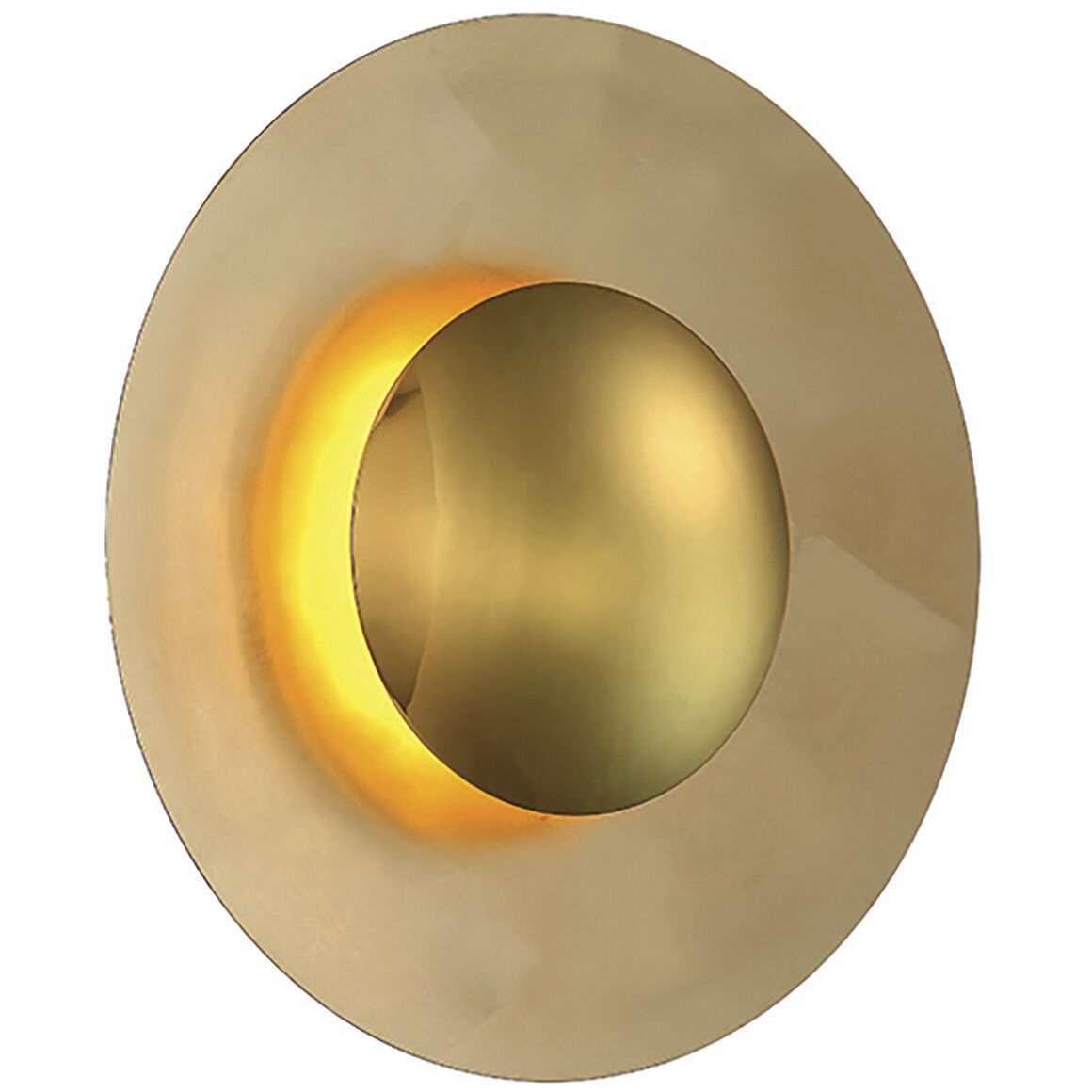 Blaze Wall Sconce Wall Light in 18in., Gold Leaf