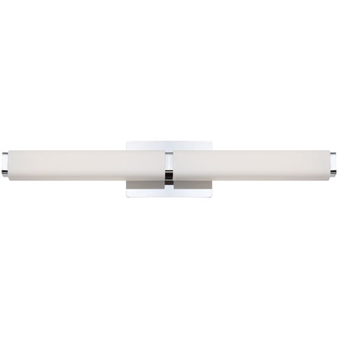Vogue LED 27 inch Chrome Bath Vanity & Wall Light in 3500K, 27in.