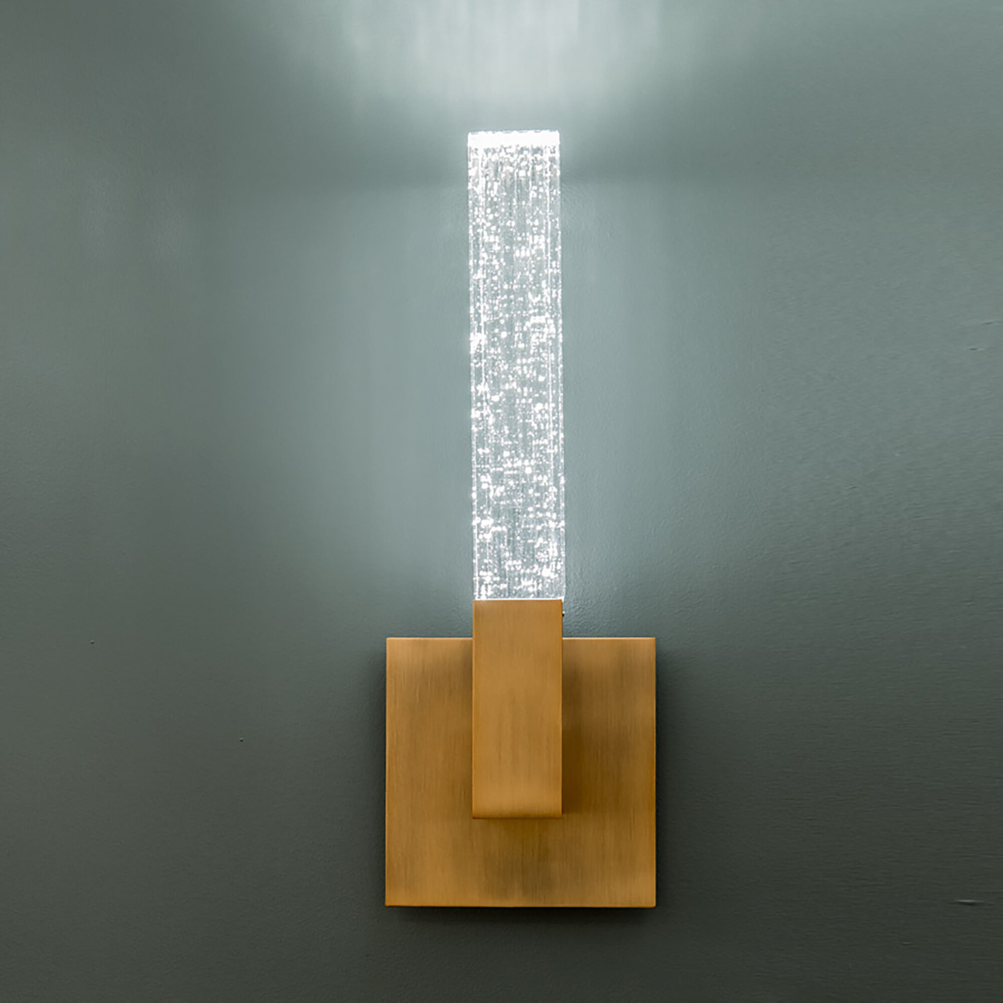 Cinema Wall Sconce Wall Light in 15in., Aged Brass