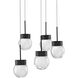 Double Bubble 5 Light 17.00 inch Pendant