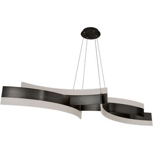Modern Forms Arcs LED 8 inch Black Chandelier Ceiling Light PD-31058-BK - Open Box