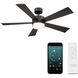 Wynd 52 inch Bronze Downrod Ceiling Fan in 2700K