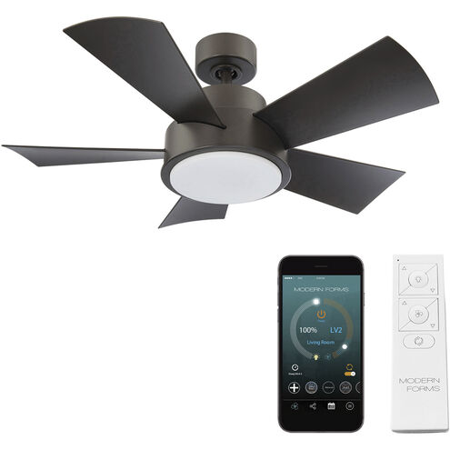 Vox 38 inch Bronze Downrod Ceiling Fan, Smart Ceiling Fan