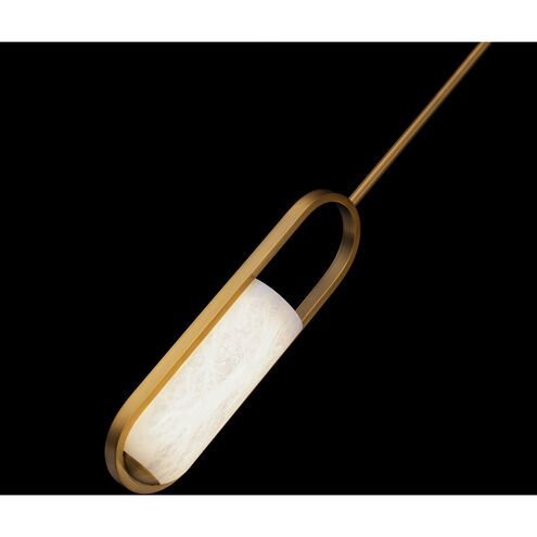 Rollins 1 Light 3.75 inch Aged Brass Mini Pendant Ceiling Light