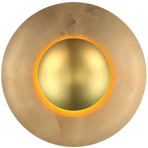 Blaze Wall Sconce Wall Light in 18in., Gold Leaf