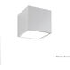 Bloc LED 6 inch White Outdoor Wall Light in 2, 3000K